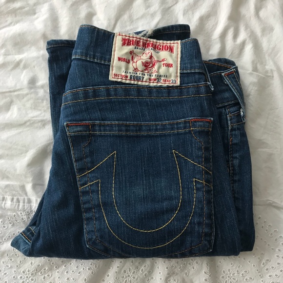 loose fit true religion jeans